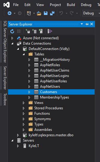 Sql Server Object Explorer