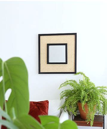 Fabriquez un miroir en cannage en moins de deux heures Décor diy