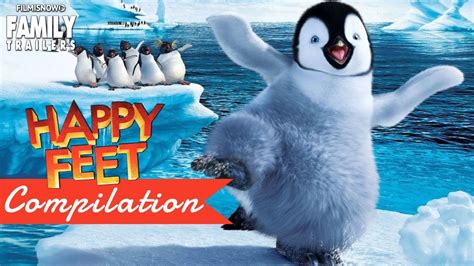 Happy Feet All The Best Clips And Trailer Compilation Animated