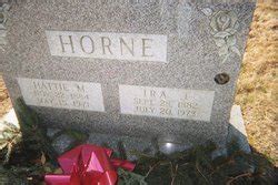 Hattie May Mcaslan Horne M Morial Find A Grave