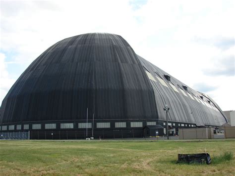 Home To USS Akron And USS Macon At One Time Goodyear Zeppelin Hangar