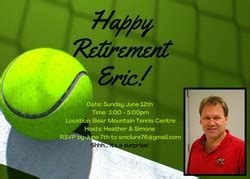 Eric's Retirement - CanadaHelps