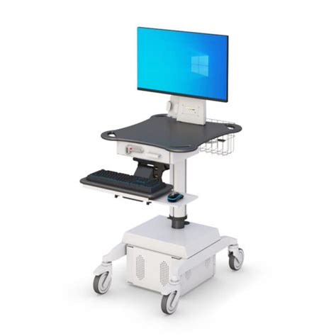 AFC Medical Furniture: PC910 Medical Computer Cart - AFC Industries