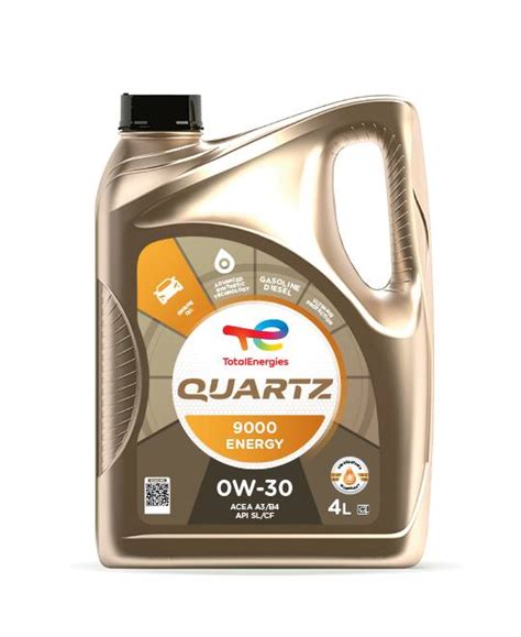 Масло моторное Total Тотал Quartz 9000 Energy 0W-30 213687 4 л Цена ...