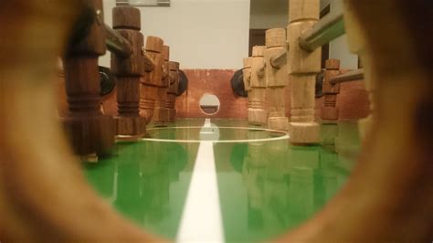 Handmade Wooden Foosball Table on Behance