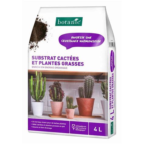 Substrat Cact Es Et Plantes Grasses Botanic L