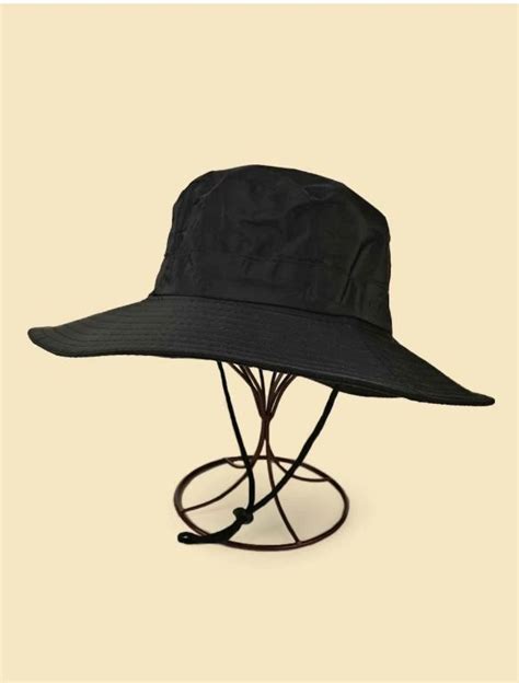 Stitched Bucket Camping Hat Womens Fashion Watches And Accessories Hats And Beanies On Carousell