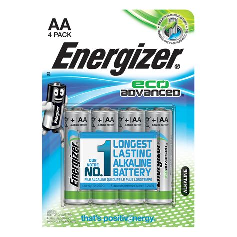 Energizer Eco Advanced Aa 4pk Wilko