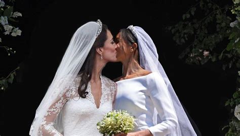 Kate Middleton and Meghan Markle's 'royal wedding photo' goes viral ...