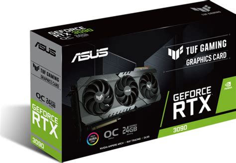 Видеокарта ASUS GeForce RTX 3090, 24 ГБ GDDR6X - купить по низким ценам ...