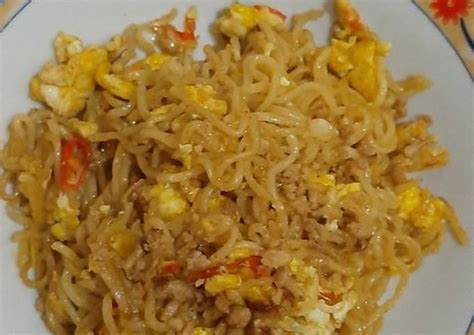 Resep Mie Goreng Telor Lezat Dan Praktis Pakai Indomie Oleh Dapur Fany