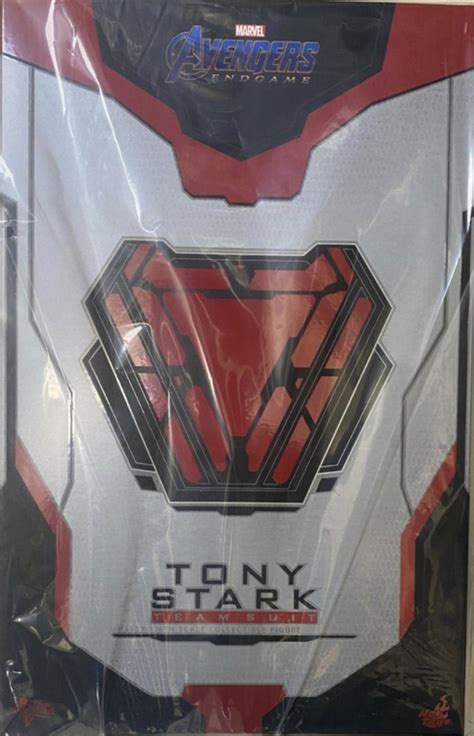 全新 未開封 Hot Toys MMS537 Avengers Endgame Tony Stark Team Suit Version Robert Downey Jr 1 6