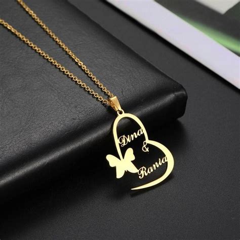 Personalized Name Necklace Pendent Customize Name Jewelry - Etsy UK