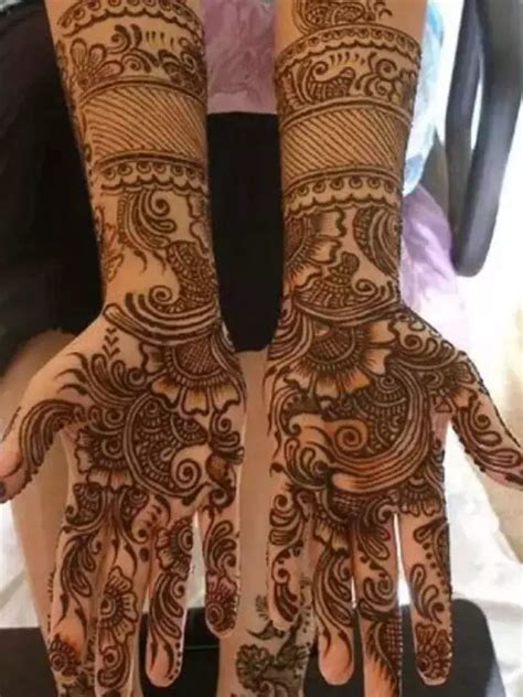 These 9 Mehndi Designs Are Going Viral In Hariyali Teej 2023 Times Now