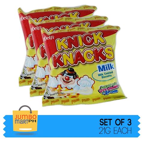 KNICK KNACKS MILK COATED BISCUITS 21G SET OF 3 Lazada PH