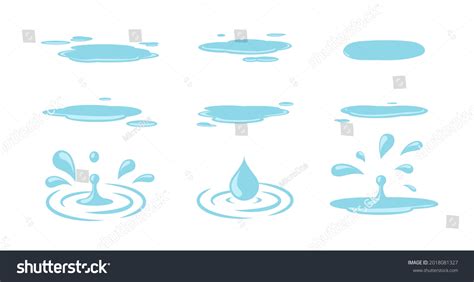 6,230 Splash Puddle Stock Vectors, Images & Vector Art | Shutterstock