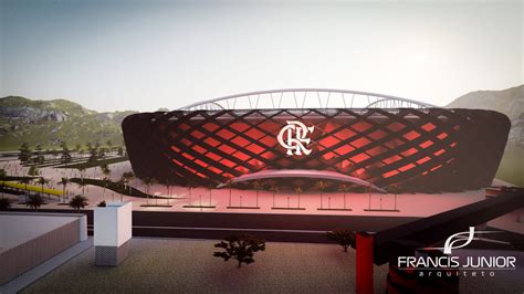 Projeto De Est Dio Do Flamengo Rj Criado Por Arquiteto Piauiense