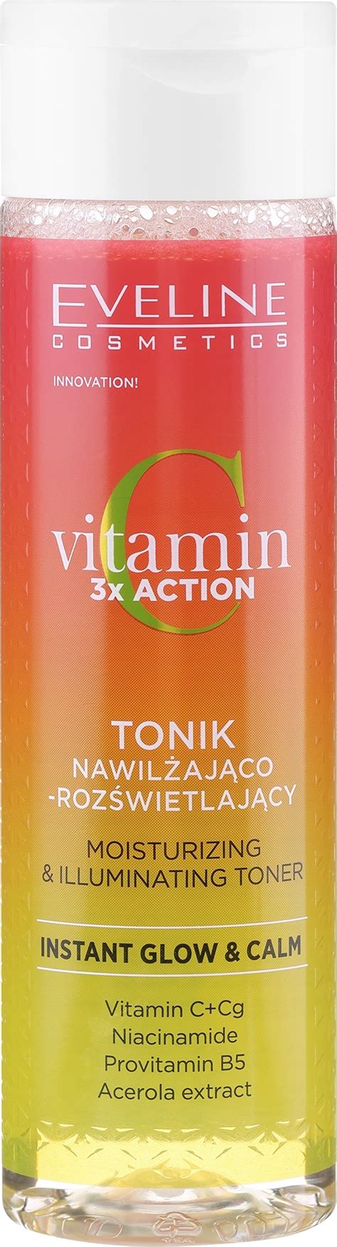 Eveline Cosmetics Vitamin C 3x Action Moisturizing and Illuminating ...