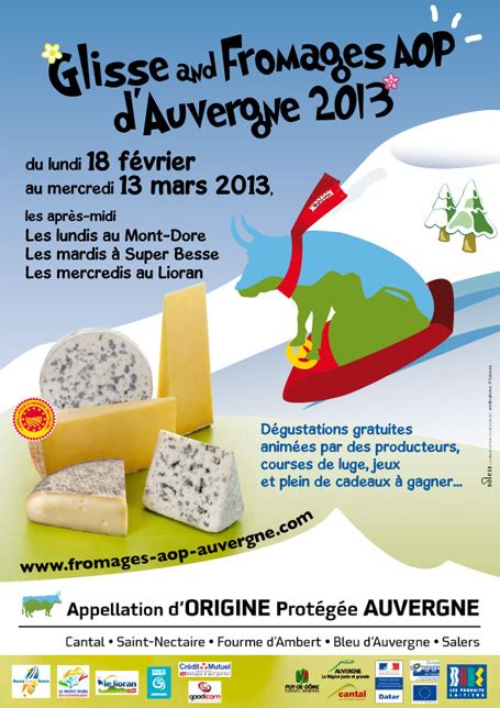 5ème Challenge Glisse and Fromages AOP d Auvergne février mars 2013