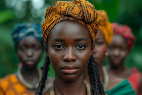 Premium Photo African World Heritage Day Black Women Of Africa