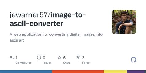 Github Jewarner Image To Ascii Converter A Web Application For