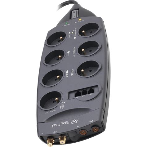 Belkin Pureav 7 Way Blue Series Home Theater Power Surge Protector