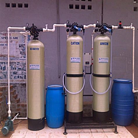 2000 LPH Automatic Water Demineralization Plant Inlet Flow Rate M3 Hr