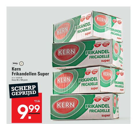 Kern Frikandellen Super Aanbieding Bij Sligro Folders Nl