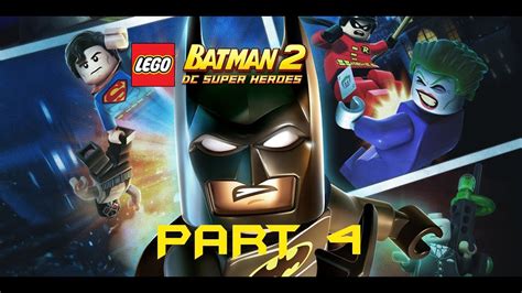 LEGO BATMAN 2 DC SUPER HEROES WALKTHROUGH PART 4 ASYLUM ASSIGNMENT