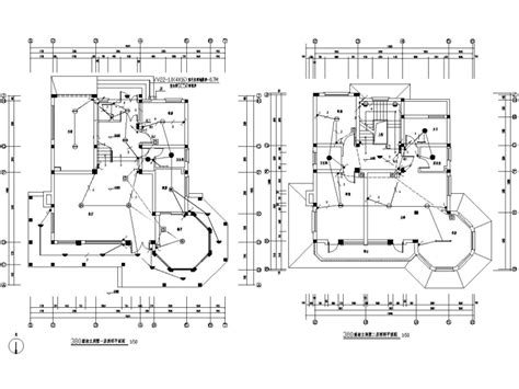 三层小型别墅全套电气设计图纸 建筑电气施工图 筑龙电气工程论坛