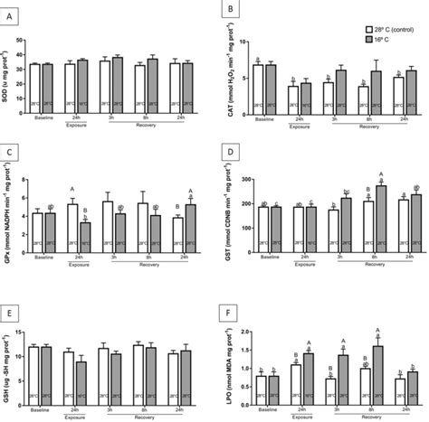 Activity Of Superoxide Dismutase Sod A Catalase Cat B