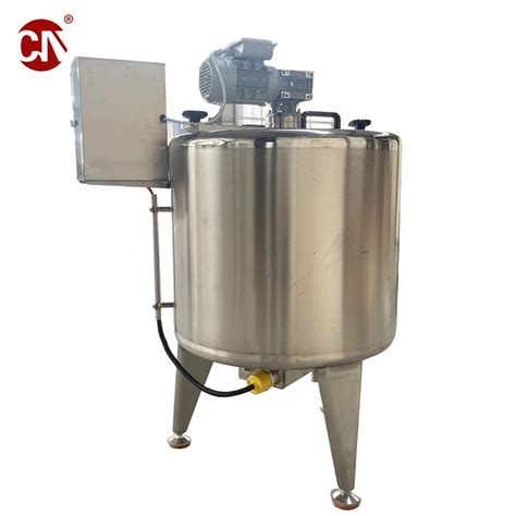 L L L L L Stainless Steel Milk Pasteurization Tank Milk