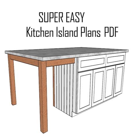 Wood Kitchen Island Plans