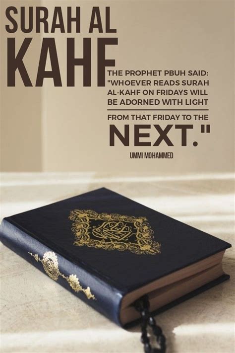 Friday Reminder Surat Al Kahf Dua And Sending Lots Of Peace And Blessings Upon Our Messenger