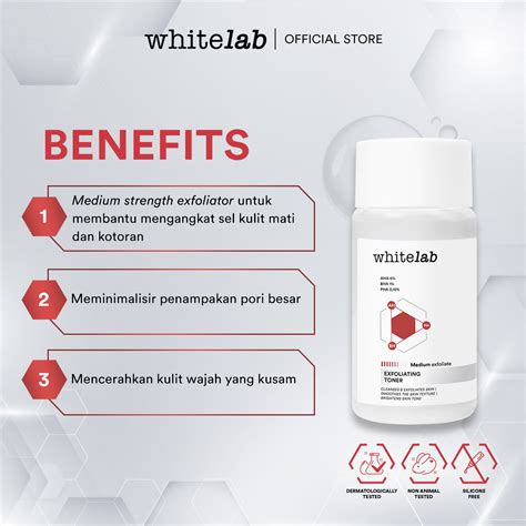 Whitelab Exfoliating Toner