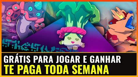 JOGO NFT GRÁTIS PARA JOGAR E GANHAR PAGANDO SEMANALMENTE A MESES