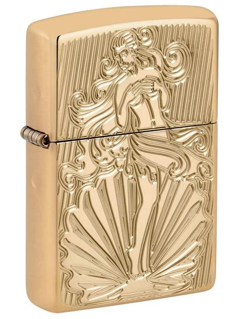 Zippo Lighter Aphrodite The Goddess Of Love Armor Deep Carved Hig Lucas Lighters