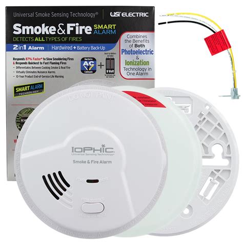 Usi Hardwired In Iophic Universal Smoke And Fire Detector Mds