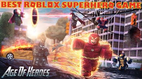 Roblox Age Of Heroes Best Roblox Superhero Game Youtube