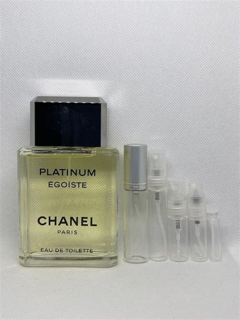 Egoiste Platinum Pour Homme EDT by Chanel - Scent Samples