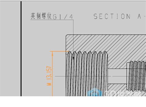 Ug怎么标注为英制螺纹 Nx工程图技术区 Ug爱好者