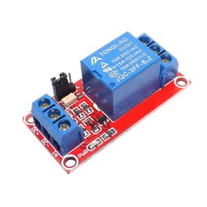 Relais Modul 1 Kanal 5V Optokoppler Relaiskarte Relaisplatine Arduino