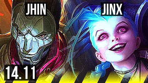 JHIN Lulu Vs JINX Nami ADC 13 2 18 48k DMG 700 Games