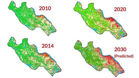 Prediction Of Land Use Land Cover Change Using Qgis And Arcgis