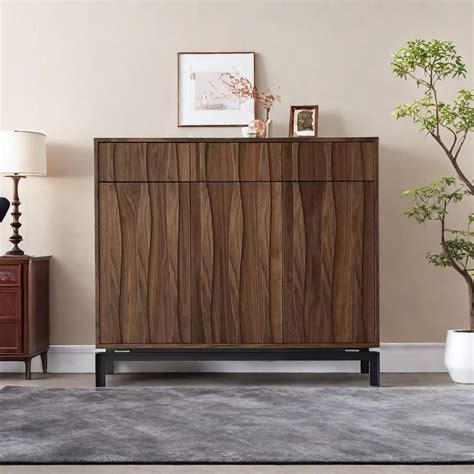 Dream Cabinet Simple Solid Wood Entrance Cabinet Shoe Cabinet Accent