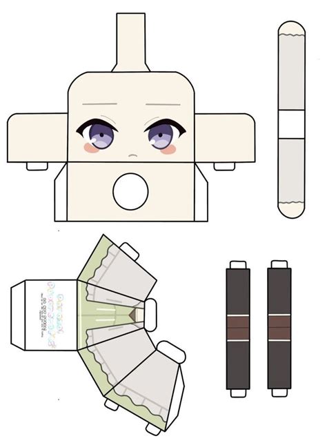 Nene Wxs Chibis By Aza Paper Doll Template Anime Paper