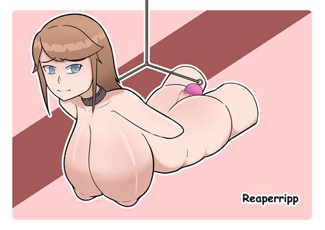 Rule 34 Big Breasts Blue Eyes Bondage Bondage Harness Brown Hair Huge