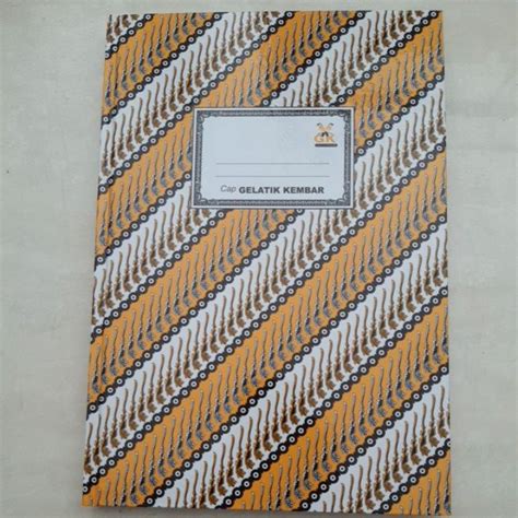 Jual Buku Folio 200 Lembar Buku Folio Buku Batik Folio Buku