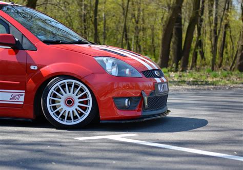 Front Splitter V 2 Ford Fiesta ST Mk6 Textured Our Offer Ford