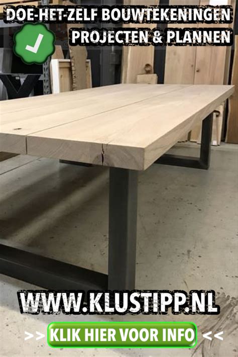 Houten Tafel Maken Gewoon Zelf Doen Doehet Zelver